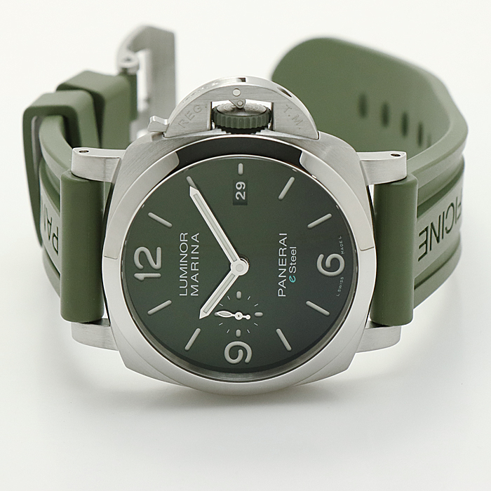 PANERAI Luminor Marina ミリタリーグリーンラバーベルト PANERAI Luminor Marina ミリタリーグリーンラバーベルト