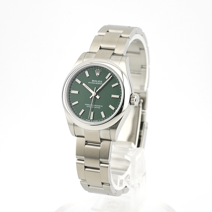 Rolex ロレックス 空箱 ウォッチケース 木箱 グリーン 箱のみ