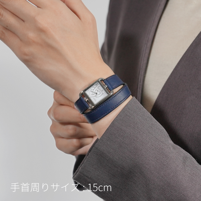 HERMES Cape Cod PM 31mm Double Tour CC1.310 (W056460WW00) | eBay