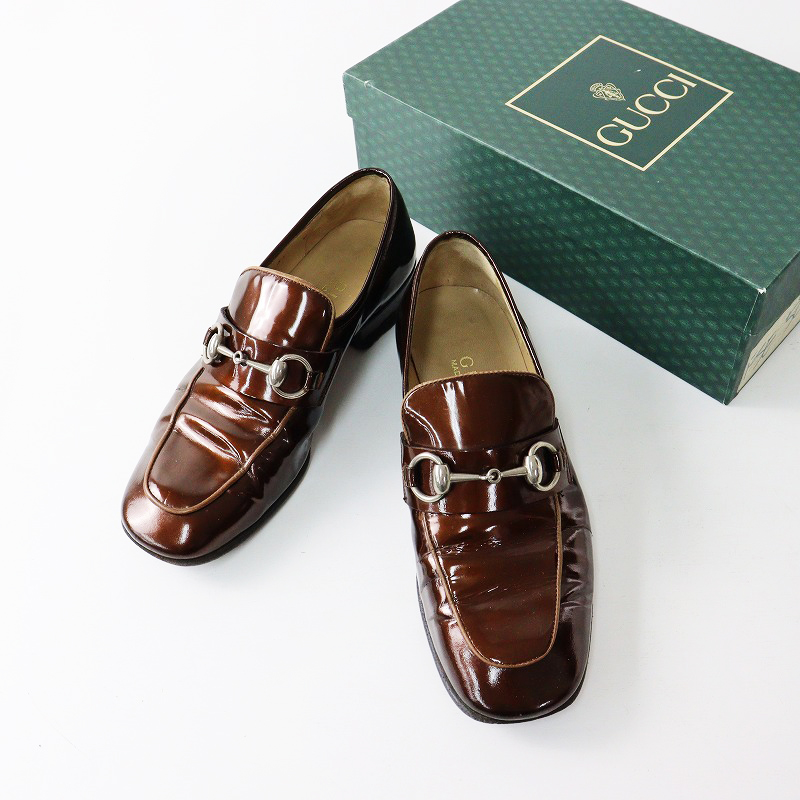 Vintage Italian made 90's Gucci Tom Ford era patent leather