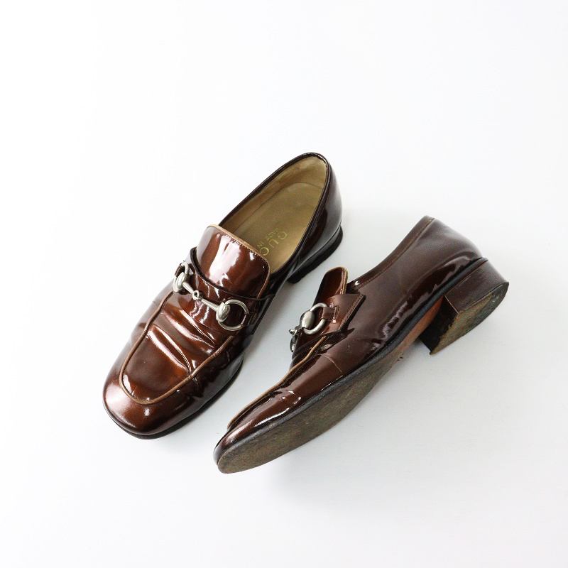 Vintage Italian made 90's Gucci Tom Ford era patent leather