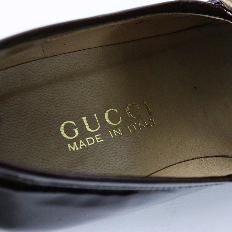 Vintage Italian made 90's Gucci Tom Ford era patent leather