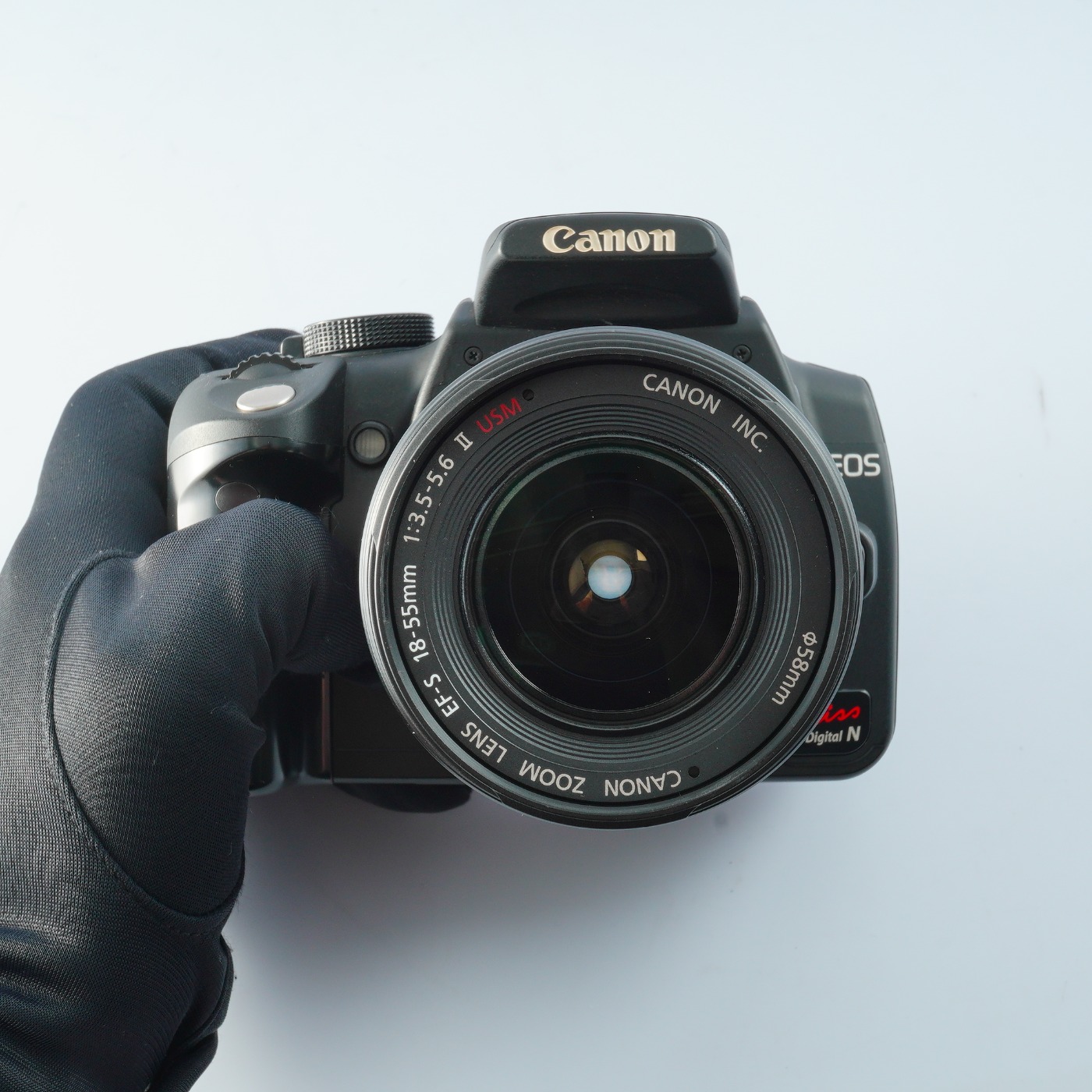 Canon EOS KISS デジタル N ブラック ボディ EF-S 18-55 USM kit 2zzhgl6 Amazon | Canon EOS KISS デジタル N ブラック ボディ EF-S 18