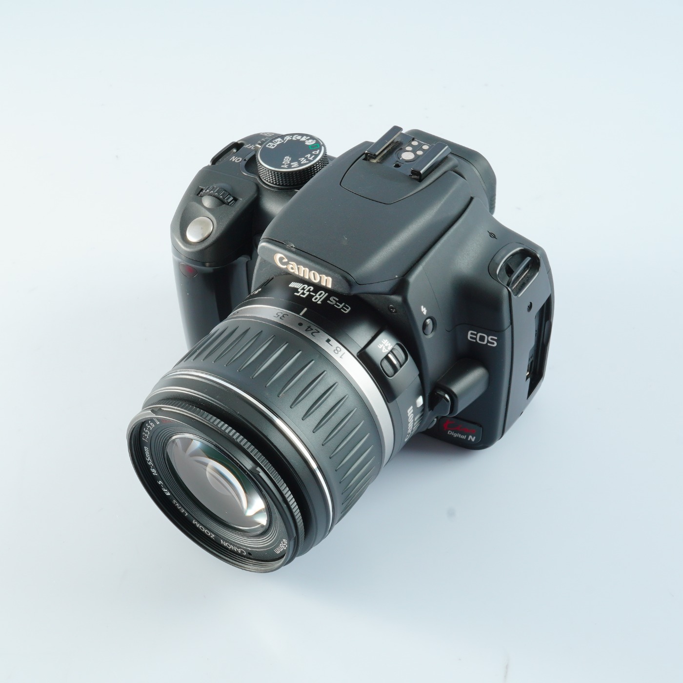 Canon EOS KISS デジタル N ブラック ボディ EF-S 18-55 USM kit