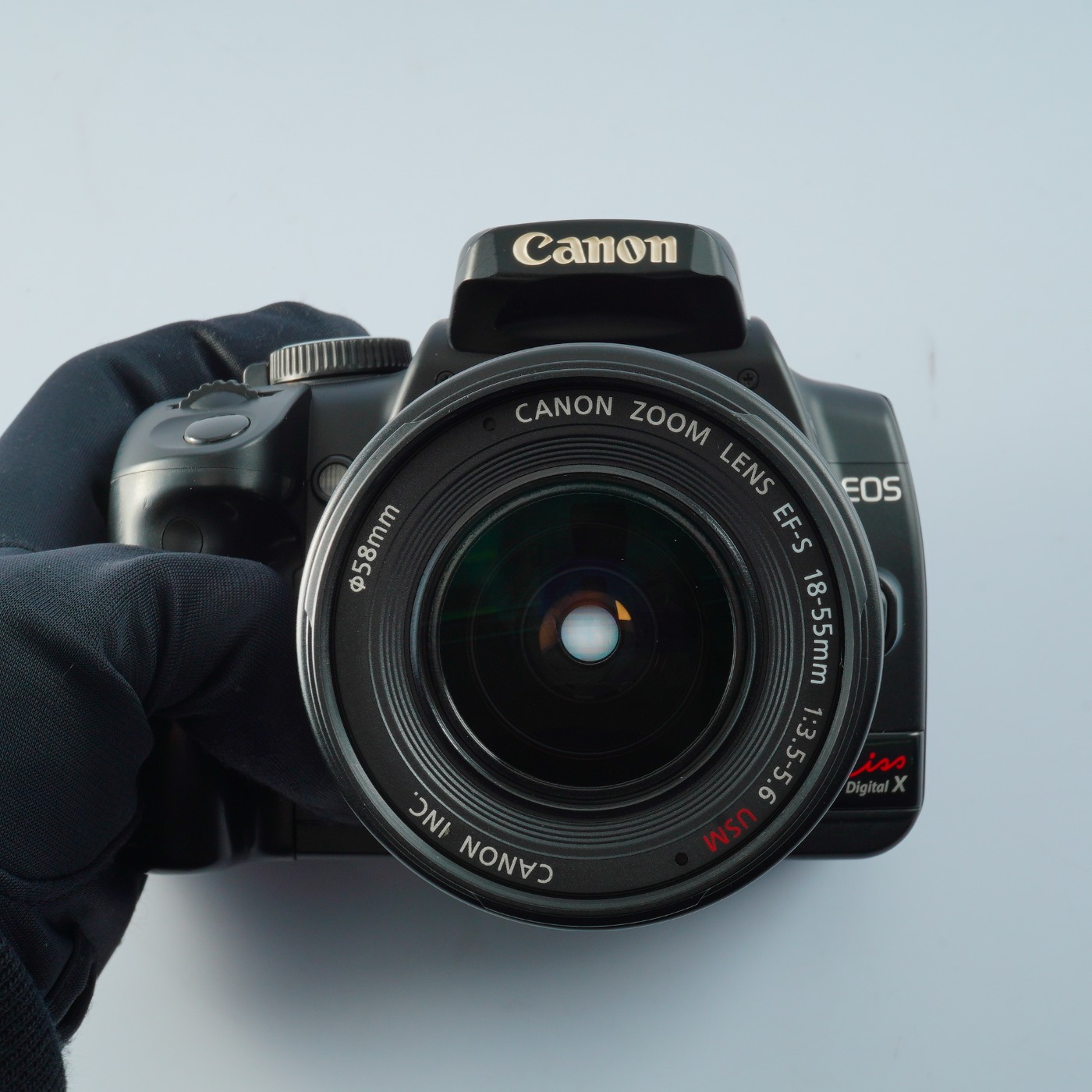EXCELLENT Canon EOS Kiss Digital N + EF-S 18-55mm F3.5-5.6 USM  