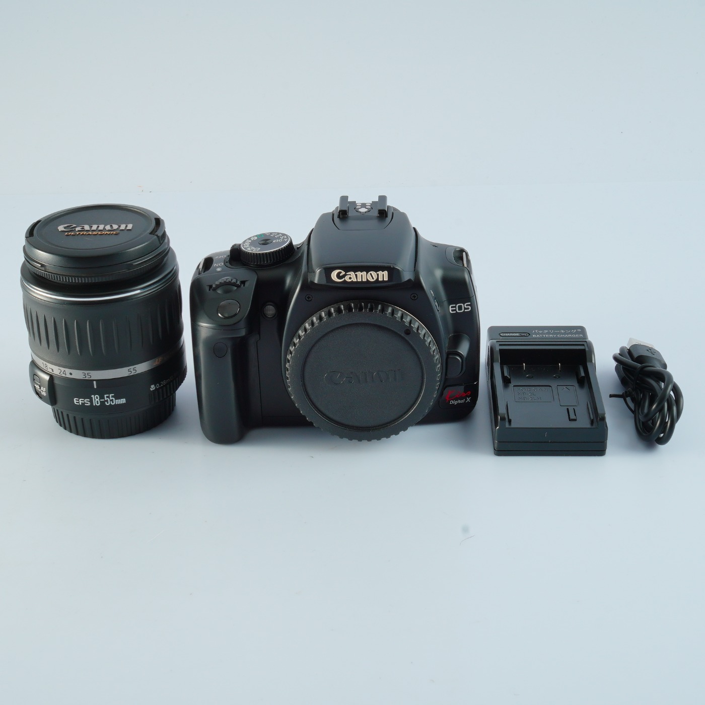EXCELLENT Canon EOS Kiss Digital N + EF-S 18-55mm F3.5-5.6 USM  