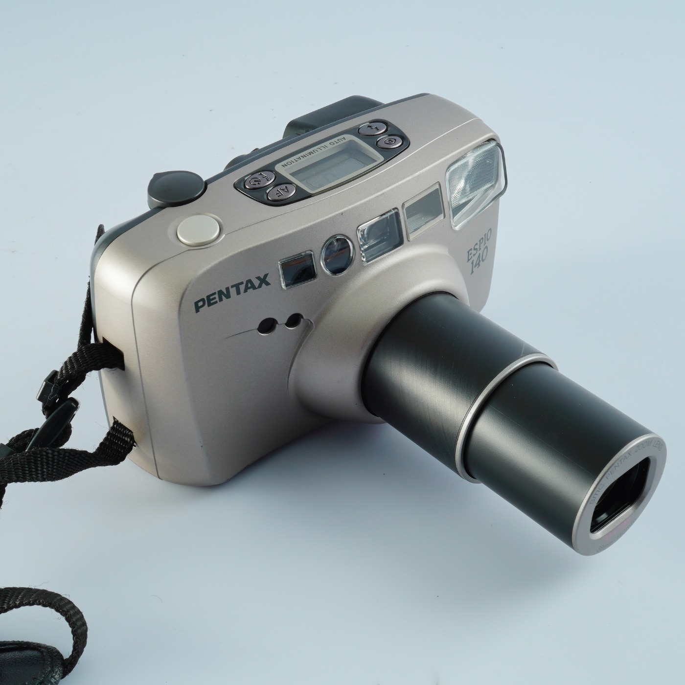 EXCELLENT PENTAX Espio 140 ( IQ Zoom ) Point & Shoot Film Camera