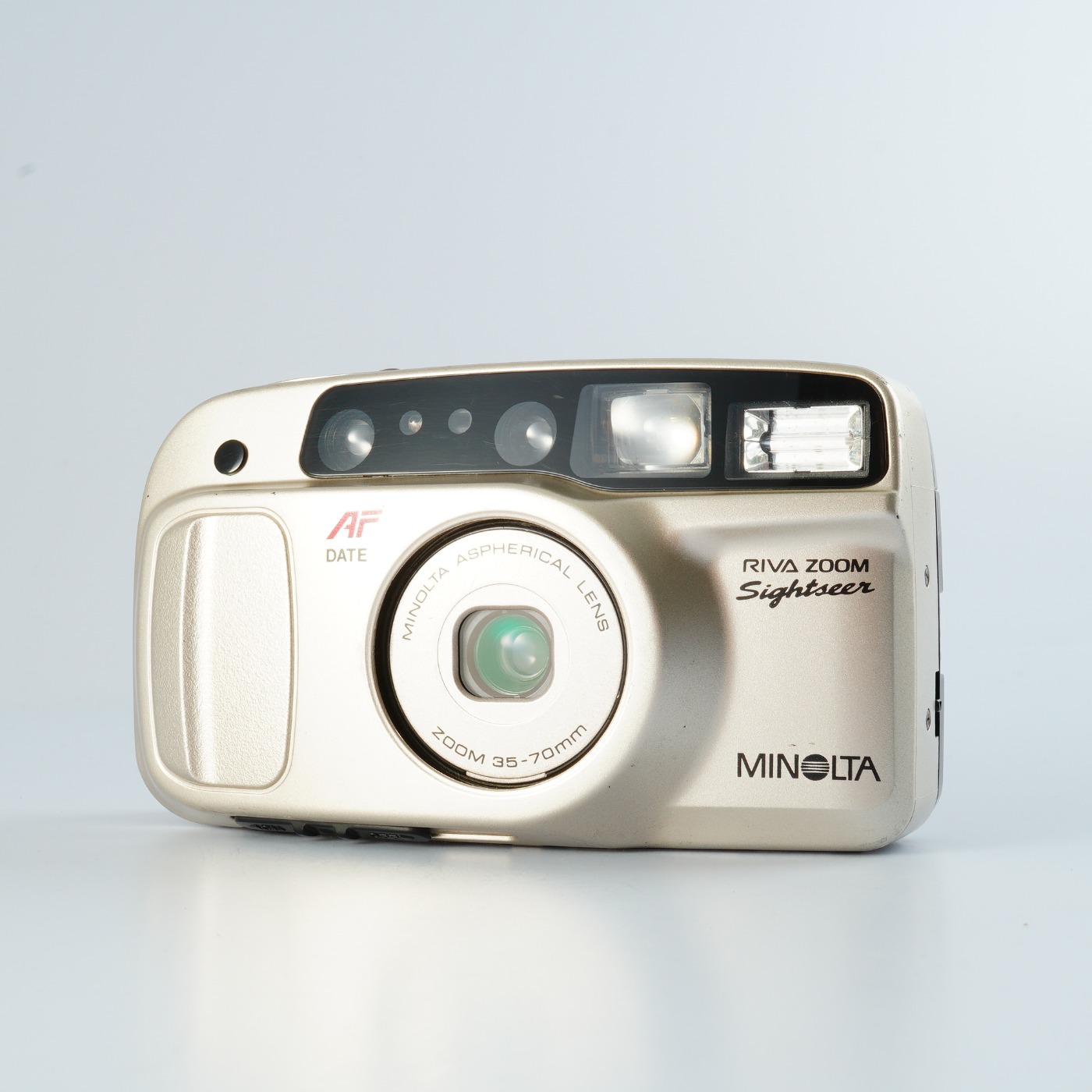 EXCELLENT MINOLTA Riva Zoom 25 Point & Shoot Film Camera | eBay