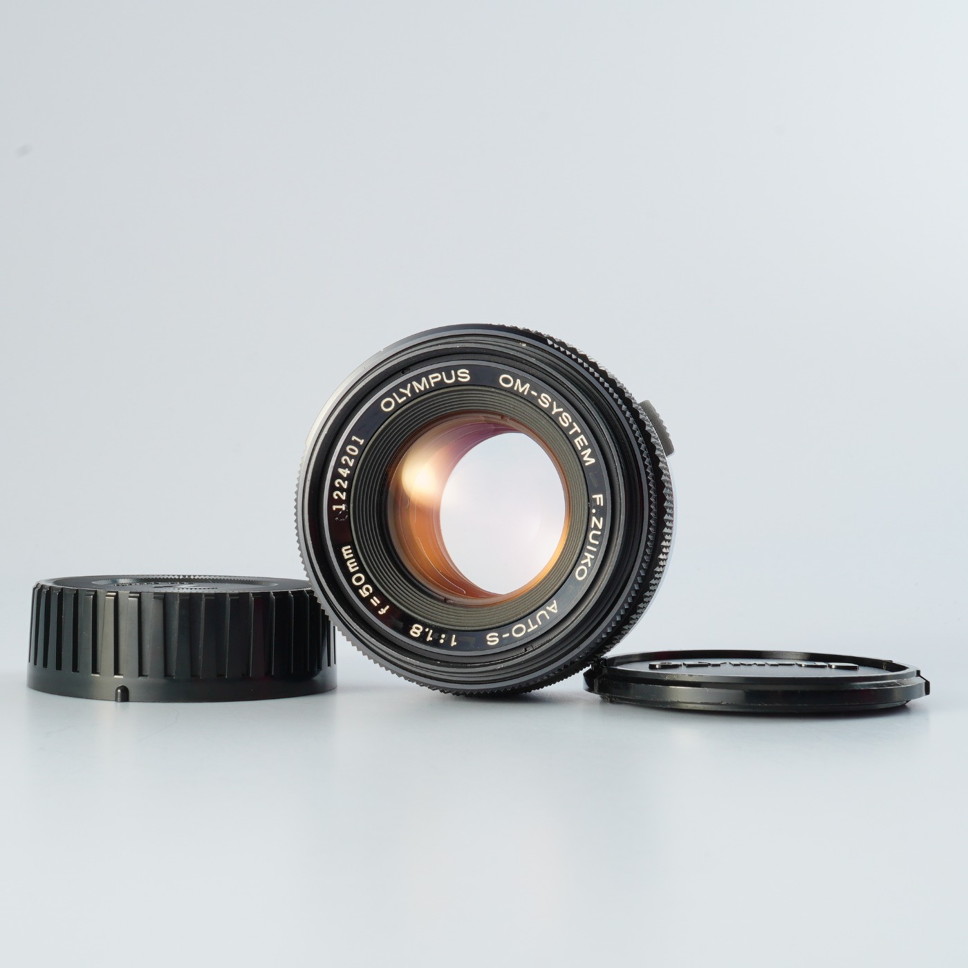 VERY GOOD OLYMPUS OM-System F.Zuiko Auto-S 50mm F/1.8 Prime Lens