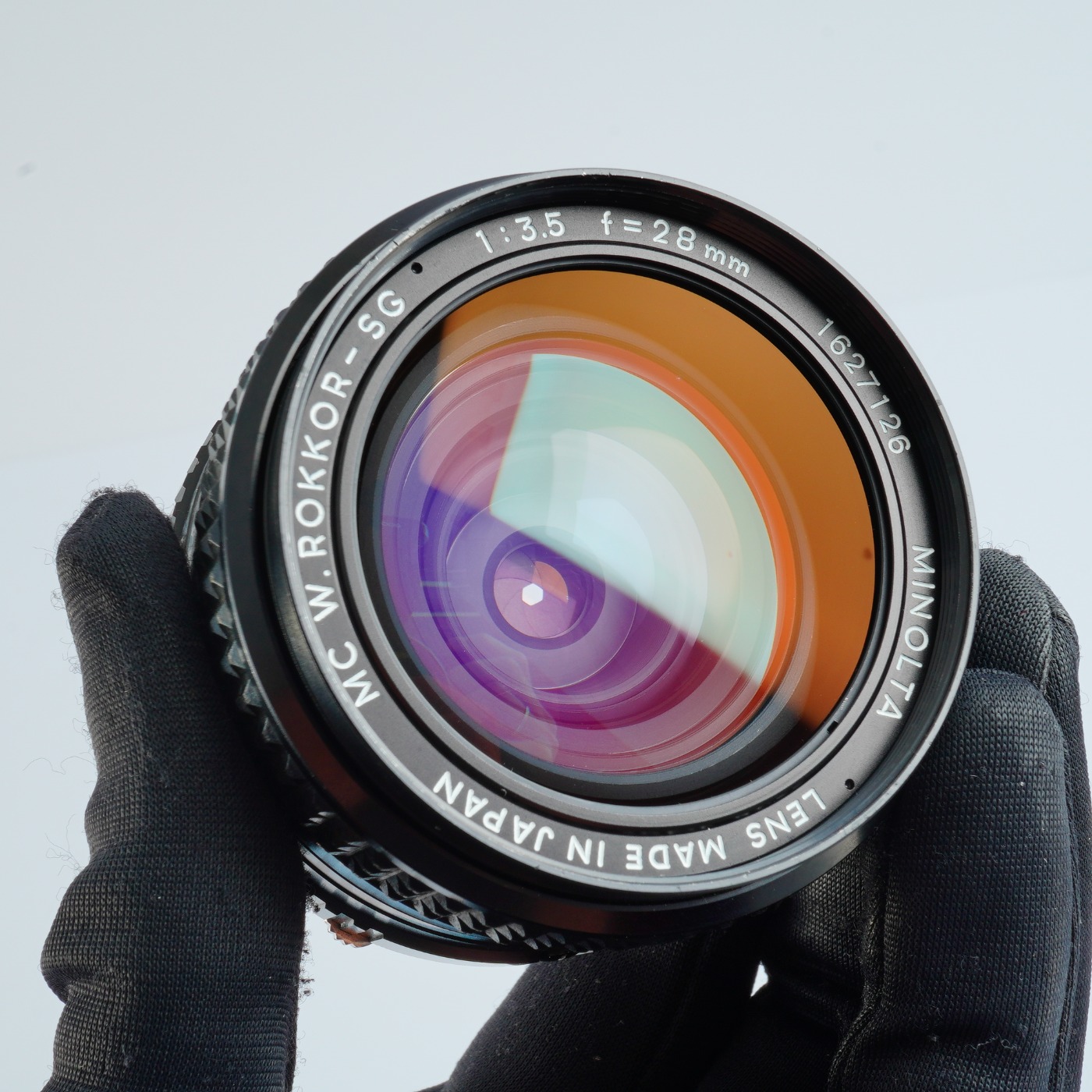 EXCELLENT MINOLTA MC W.ROKKOR SG 28mm F/3.5 Prime Lens | eBay