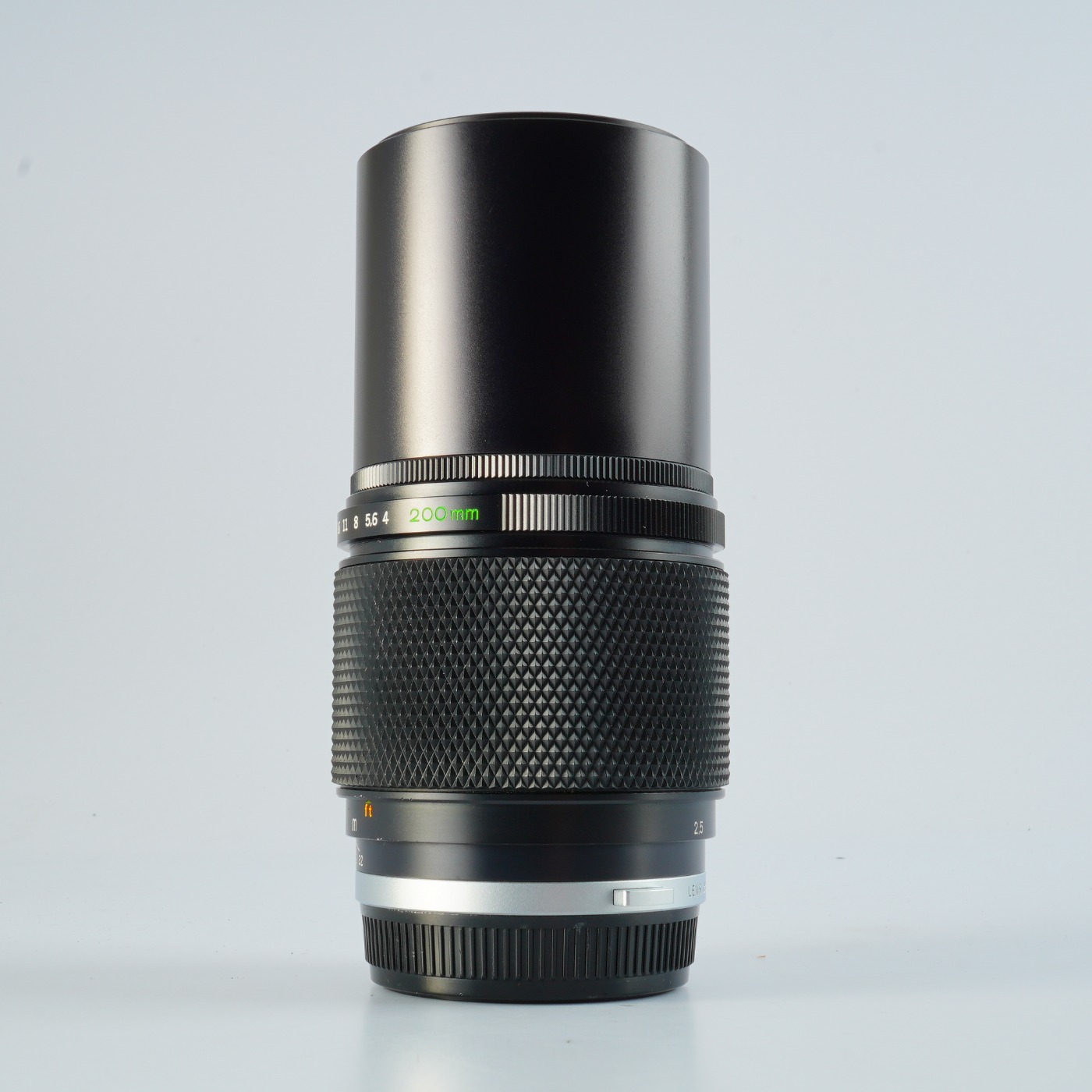 EXCELLENT OLYMPUS OM-SYSTEM ZUIKO MC AUTO-T 200mm F/4 Prime Lens