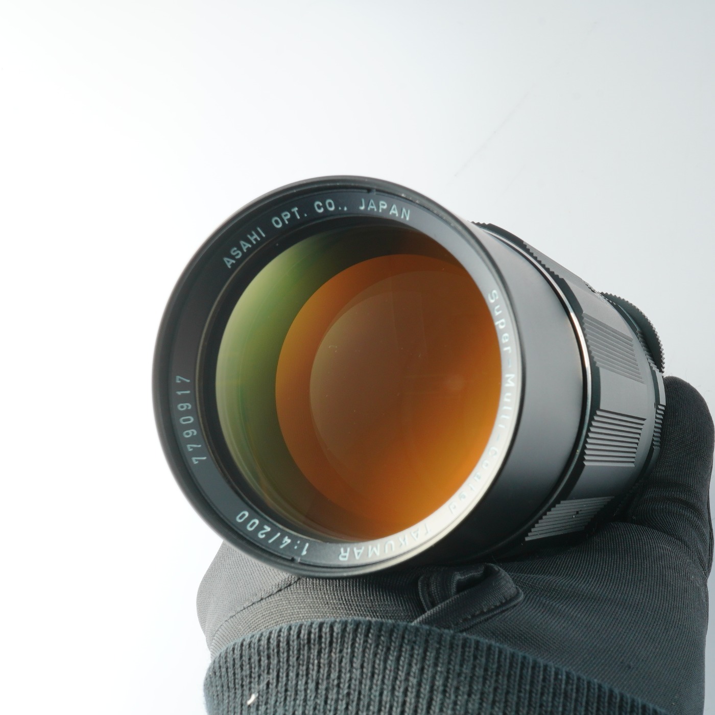 NEAR MINT PENTAX Super Multi Coated Takumar 200mm F/4 For M42