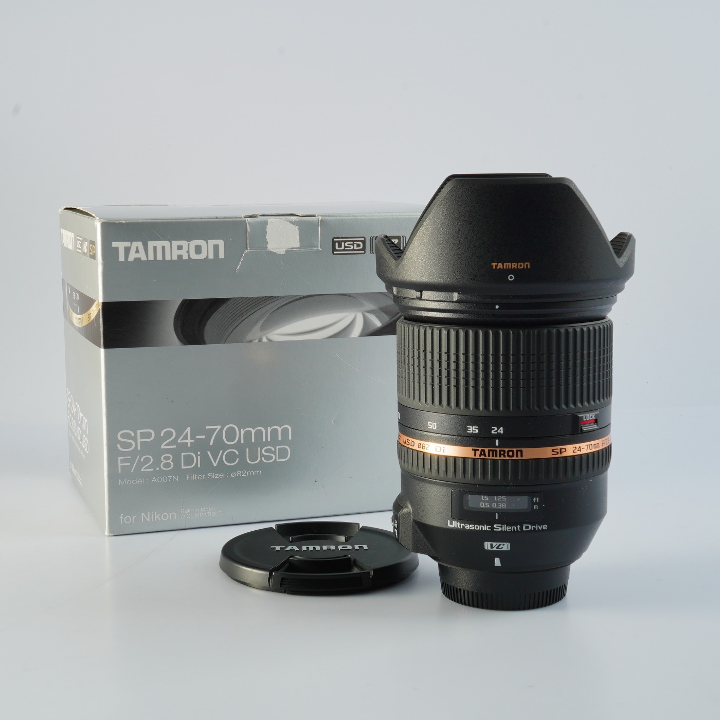 TAMRON SP 24-70mm F/2.8 Di VC USD（007） EXCELLENT TAMRON SP 24-70mm F/2.8 Di VC USD (A007) For Nikon F