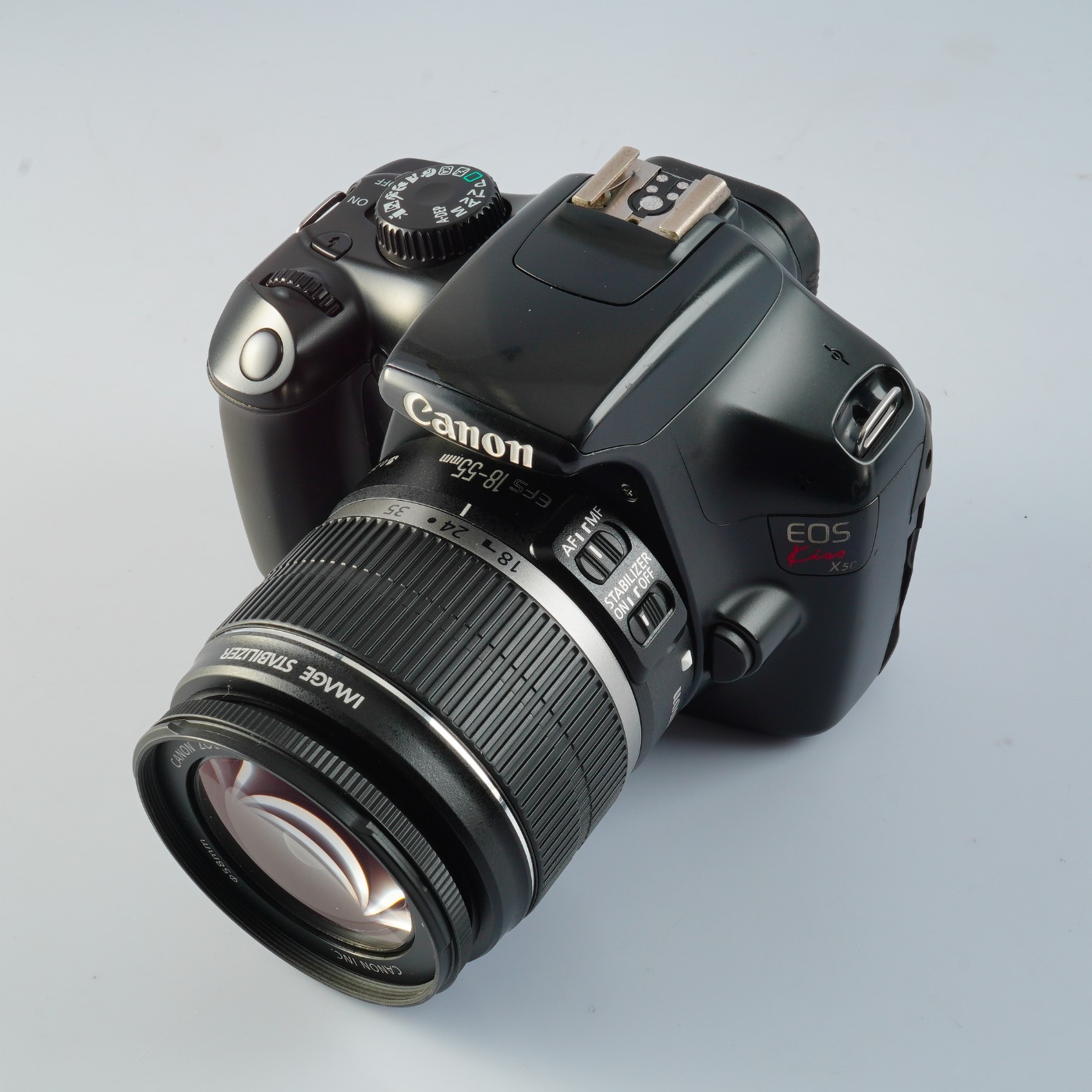 Canon Kiss X50 EF-S18-55mm 元箱付き 動作確認済み | ヤマダウェブコム