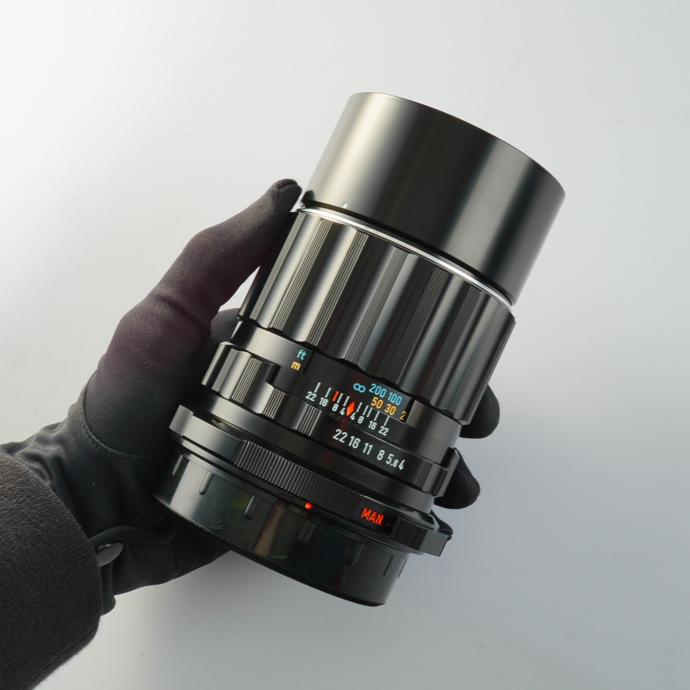 EXCELLENT PENTAX Super-Multi-Coated TAKUMAR 6x7 200mm F/4 For
