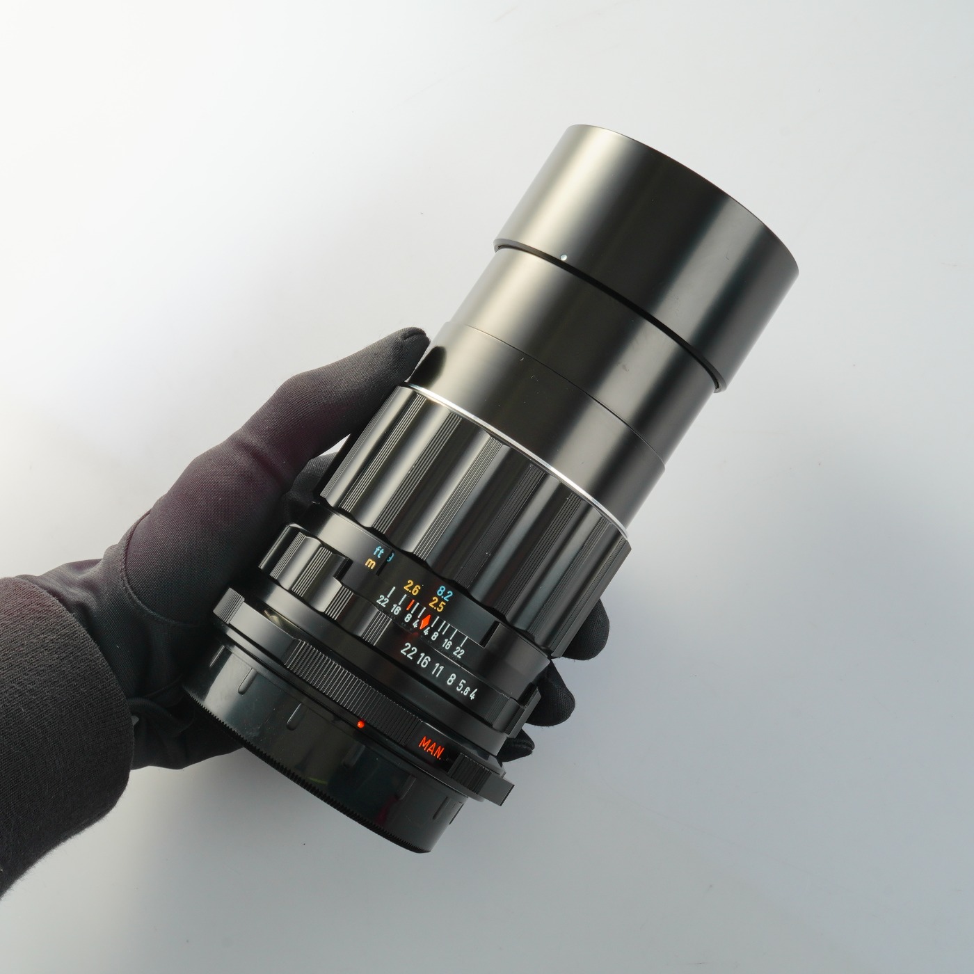 EXCELLENT PENTAX Super-Multi-Coated TAKUMAR 6x7 200mm F/4 For