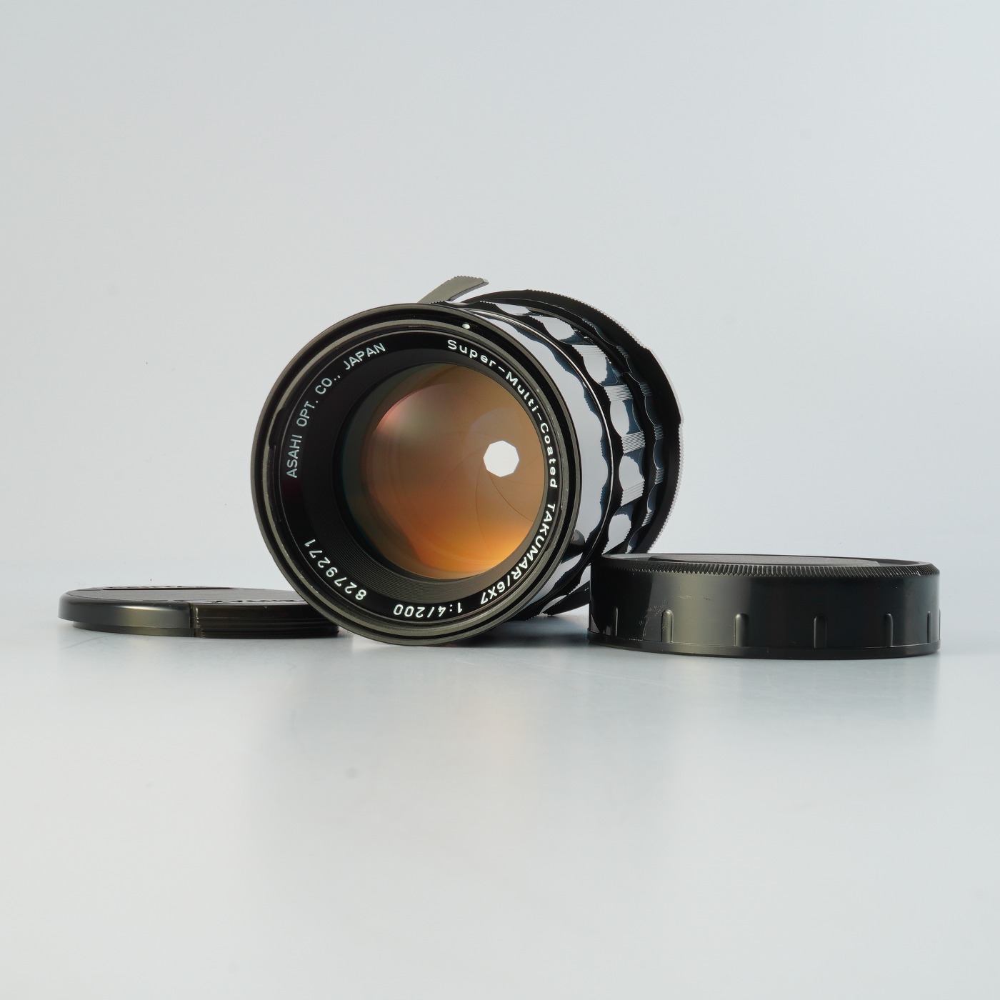 EXCELLENT PENTAX Super-Multi-Coated TAKUMAR 6x7 200mm F/4 For