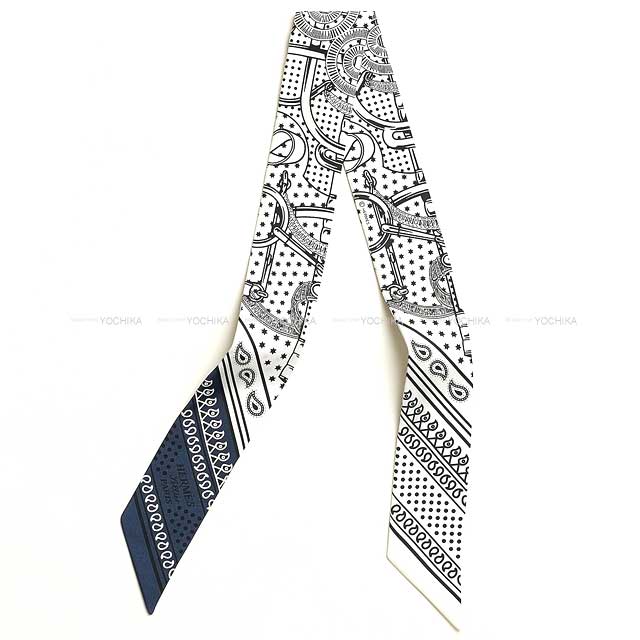 お洒落【HERMES】絹100%☆Twilly(ツイリー) Eperon d'Or Bandana Eperon d'Or Bandana Twilly | Hermès Mainland China