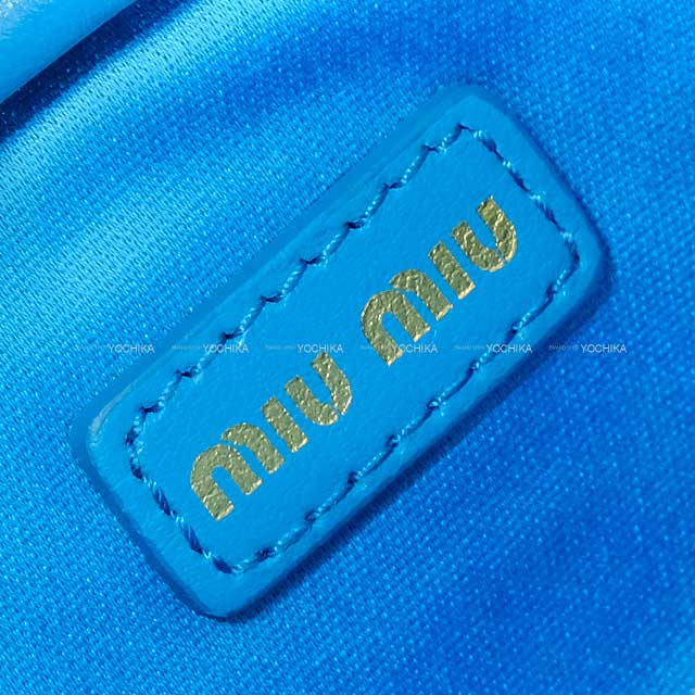 ＊MiuMiu＊ ボー レザー マイクロバッグ トリック 5NR036AF8W カーキ ボー レザー マイクロバッグ | Miu Miu
