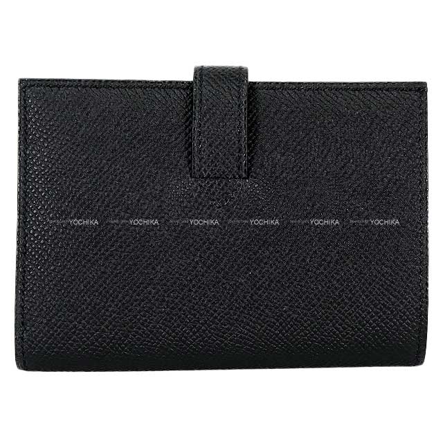 人気☆彡{HERMES} Portefeuille New H Passant Compact Noir New H Passant Compact wallet | Hermès USA
