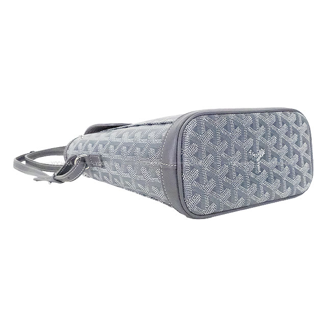 GOYARD Backpack Alpin Mini Grey PVC /Leather Silver HW Backpack